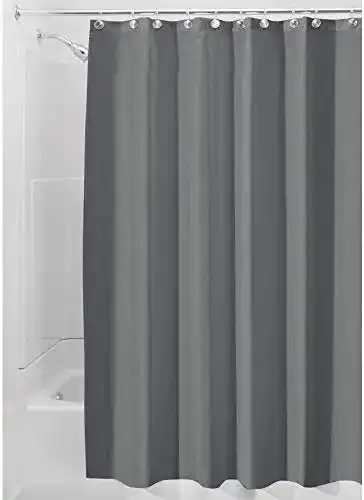 Duschvorhang iDesign aus Polyester in Dunkelgrau