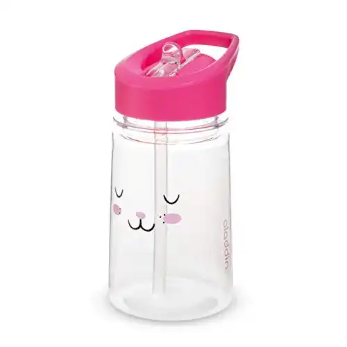 Aladdin Zoo Flip & Sip Trinkflasche für Kinder 0,43L