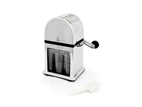 Ice Crusher Leopold Vienna Luxe IN165 aus Edelstahl in Silber-Optik