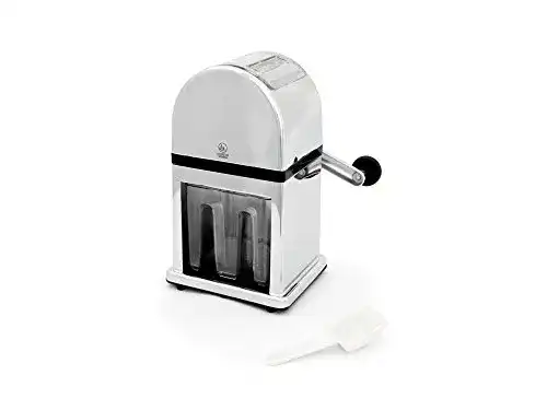 Ice Crusher Leopold Vienna Luxe IN165 aus Edelstahl in Silber-Optik