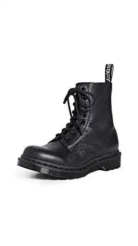 Dr. Martens Damen 1460 Pascal Mono Bovver Boots in Schwarz, Größe 36 EU
