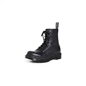 Dr. Martens Damen 1460 Pascal Mono Bovver Boots in Schwarz, Größe 36 EU