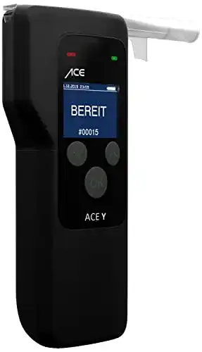 Alkoholtester ACE Y – digitaler Promilletester mit Dräger-Sensor