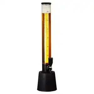Biertower Cepewa Biersäule mit Zapfhahn, 95 cm hoch, 3 Liter Fassungsvermögen