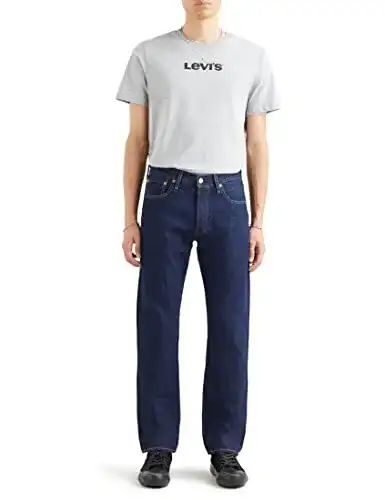 Levi’s Herren 501 Original Fit Jeans in One Wash, 34W / 32L