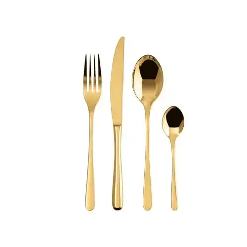 Besteckset Sambonet 52553G81 – Taste Golden 24 Teile für 6 Personen