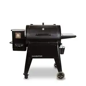 Pelletgrill Pit Boss Navigator 850 in Schwarz aus Stahl
