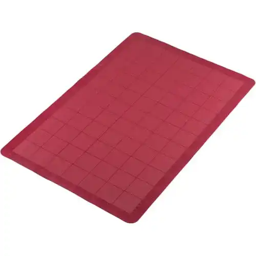 Backmatte Kaiserflex Red XL Silikon-Ausrollmatte 60 x 40 cm