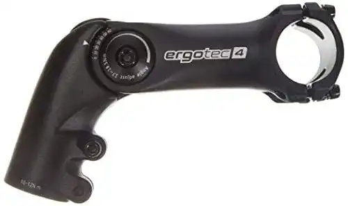 Verstellbarer Lenkervorbau Ergotec Octopus 2 in Schwarz