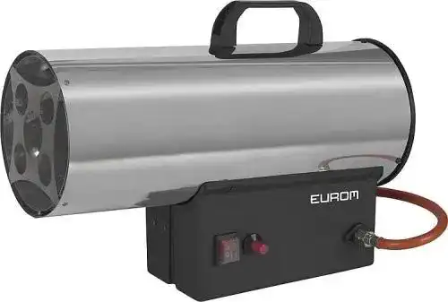 Gasheizgebläse Eurom HKG 15 mit 14,8 kW für verschiedene Anwendungen