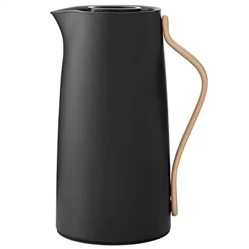 Stelton Isolierkanne Emma – Edelstahl-Thermoeinsatz, doppelwandig isoliert