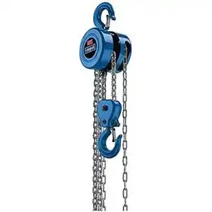 Scheppach Kettenzug CB02 Flaschenzug mit 2000 Kg Tragkraft und 3000 mm Hubhöhe
