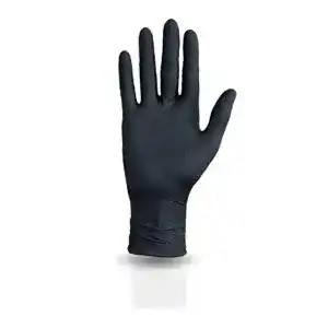 Einmalhandschuhe schwarz docdorado 100 Stück – Nitril Schutzhandschuhe
