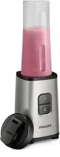 Philips Daily Collection Minimixer HR2600/80 – Standmixer mit Trinkflasche