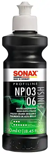 Mattlackpflege Sonax Profiline NP 03-06 250 ml silikonfreie Politur