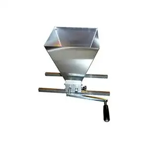 Malzmühle Brewferm mit stufenlos einstellbaren Rollen und Halterung