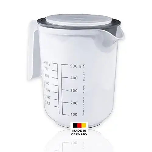 Messbecher Wüllner & Kaiser 1 l Volumen mit Deckel