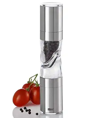 Adhoc Pfeffermühle AdHoc MP900 Duomill Pure Kombimühle für Salz und Pfeffer