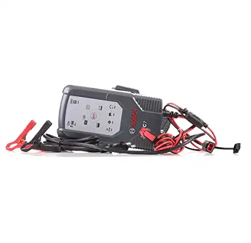 Autobatterie Ladegerät von Bosch Automotive C7 für 12V-24V Batterien