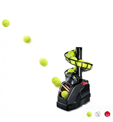 Tennis Trainingsgerät Teknigoo Tennis Ballmaschinen für Selbsttraining