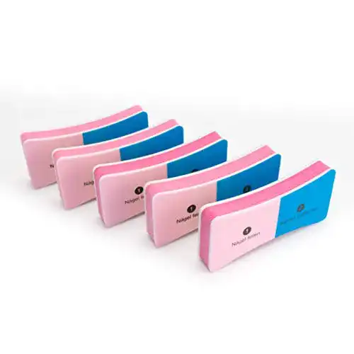Nagelpolierblock K-Pro Nail Buffer Set 5 Stück mit 4 Seiten zur Nagelpflege