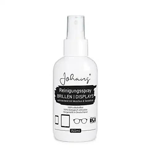 Brillenreiniger Johans Reinigungsspray für Displays 150ml