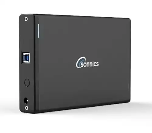 Externe Festplatte 3 TB Sonnics Schwarz Desktop