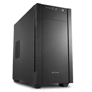 Mini-PC Gehäuse Sharkoon S1000 micro ATX in Schwarz