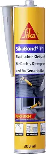 Montagekleber SikaBond T-1 für Betongrau und vielseitige Anwendungen