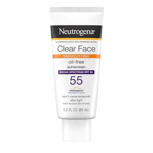Neutrogena Sonnencreme für ölfreie Gesichtspflege mit LSF 55