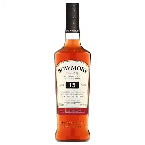 Whisky Bowmore 15 Jahre, Islay Single Malt Scotch