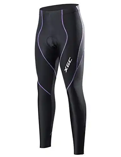 Fahrradhose Damen XGC Lange Radlerhose für Radsport