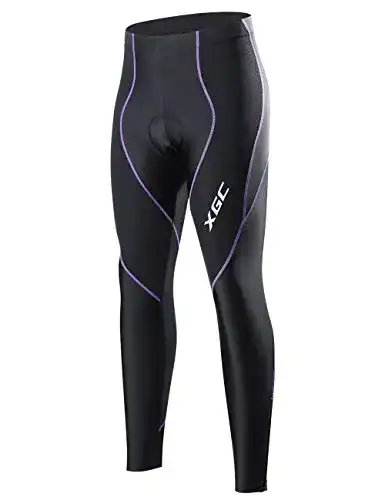 Fahrradhose Damen XGC Lange Radlerhose für Radsport