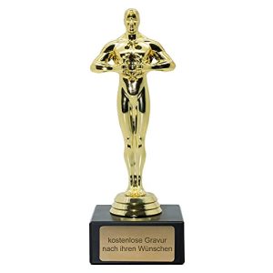 Oscar Statue Deitert Siegerfigur mit individueller Gravur