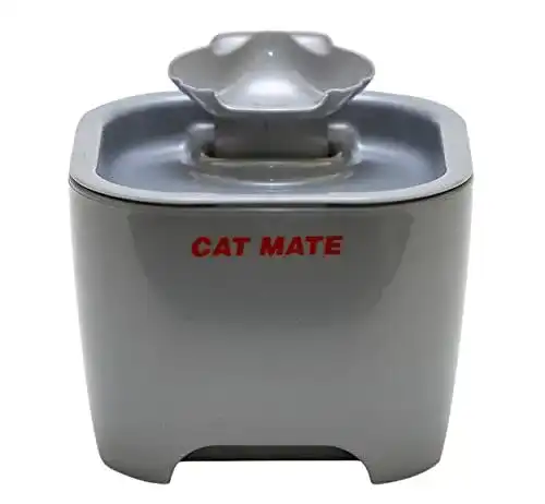 Katzenbrunnen Cat Mate Shell Pet Wasserbrunnen 3L Titan