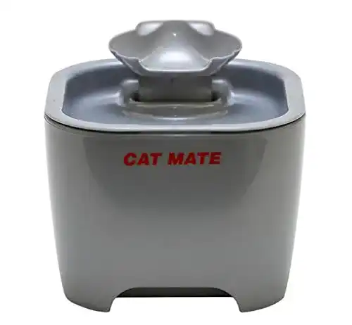 Katzenbrunnen Cat Mate Shell Pet Wasserbrunnen 3L Titan