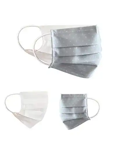Waschbare Community-Masken aus Baumwolle im 2er Pack