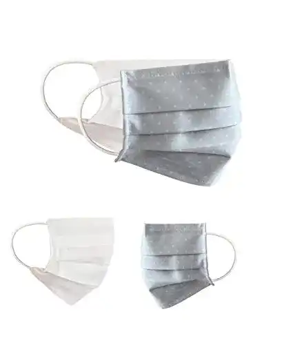 Waschbare Community-Masken aus Baumwolle im 2er Pack