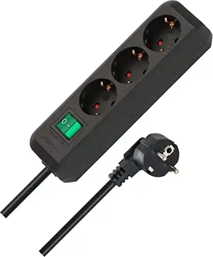3-fach Steckdosenleiste Brennenstuhl Eco-Line mit Schalter und 1,5m Kabel