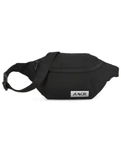 Bauchtasche AEVOR Hip Bag Black Eclipse, wasserabweisend