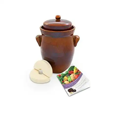 Gärtopf K&K Keramik 5,0 Liter Form II für die Fermentation
