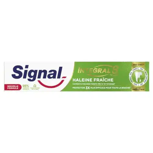 Signal Zahnpasta Integral 8 Natur für frischen Atem und Rundumschutz