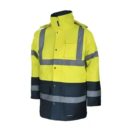 Marel Winter Warnschutzjacke für Arbeiten bei schlechten Wetterbedingungen