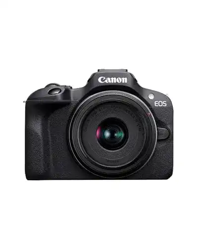 Canon EOS R100 Spiegelreflexkamera mit RF-S 1845mm Objektiv, 24,1 MP