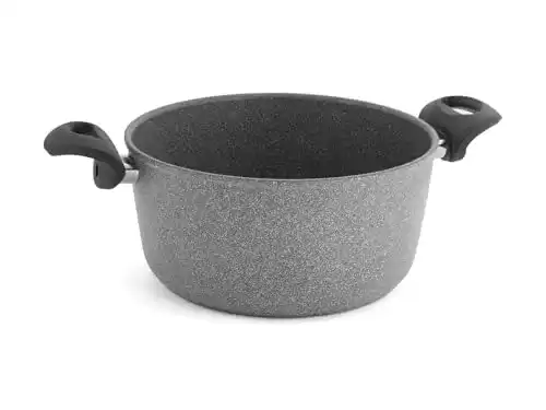 Ballarini Zwilling Kasserolle mit 2 Griffen Cortina Granitium 24 cm