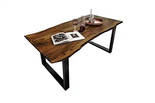 Esstisch mit Baumkante SAM 160×85 cm aus Akazienholz