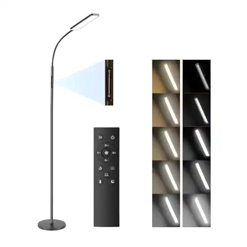 BBHome LED Stehlampe 10W dimmbar für Büro und Zuhause