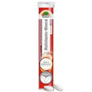 Multivitamin-Brausetabletten von Sunlife mit Mineralstoffen, 17 Stück