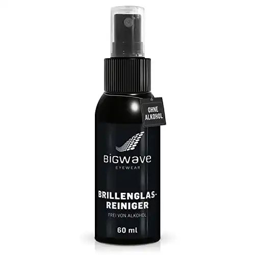 Brillenreiniger BIGWAVE für streifenfreie Reinigung von Brillengläsern