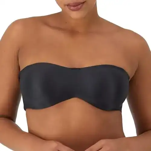 Trägerloser Maidenform Minimizer BH für Damen in Schwarz